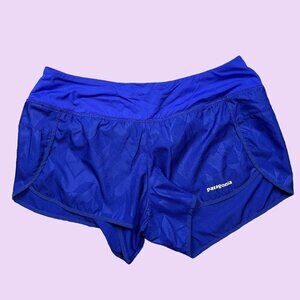 Patagonia Women's Strider Running Shorts Blue Medium - Runner / Gym / Workout